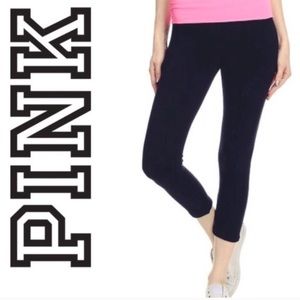 VICTORIA SECRET PINK Capri Fold Over Leggings